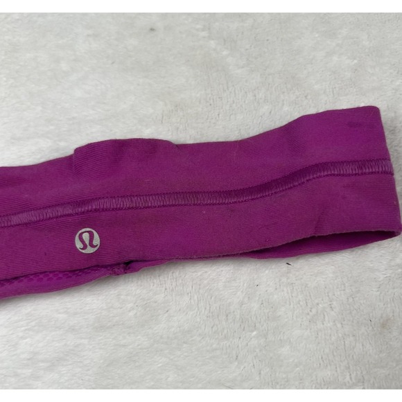 Lululemon Headband Womens‎ One Size Purple Athletic Non Slip Hair Accessory - Picture 3 of 6